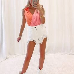 Indie Collection Two-Toned Bodysuit New Arrivals