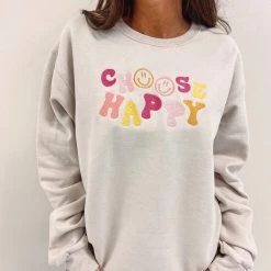 Indie Collection Choose Happy Pullover New Arrivals