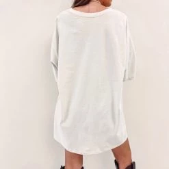 Indie Collection New Arrivals Tiger Distressed Tee