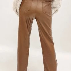 Indie Collection Brown Leather Pants