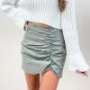 Indie Collection New Arrivals Campbell Ruched Skirt
