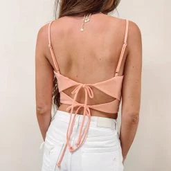 Indie Collection Eva Coral Top