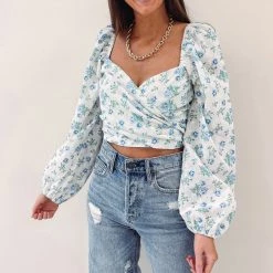 Indie Collection Alana Floral Top New Arrivals