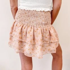 Indie Collection Tori Smocked Skirt Clothes