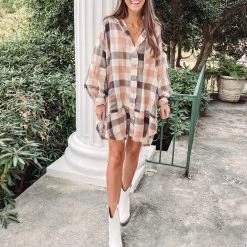 Indie Collection McKenzie Flannel Dress