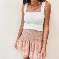 Indie Collection Tori Smocked Skirt Clothes