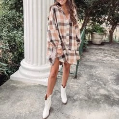 Indie Collection McKenzie Flannel Dress