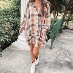Indie Collection McKenzie Flannel Dress