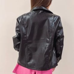 Indie Collection New Arrivals Brynn Faux Leather Jacket