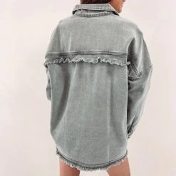 Indie Collection New Arrivals Julia Shacket - Olive