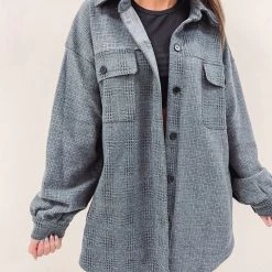 Indie Collection New Arrivals Oversized Amelia Shacket