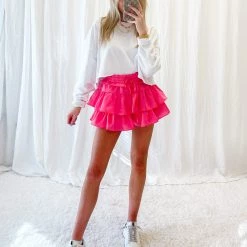 Indie Collection Maren Skirt - Hot Pink New Arrivals