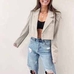 Indie Collection Mandy Cropped Blazer