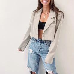 Indie Collection Mandy Cropped Blazer