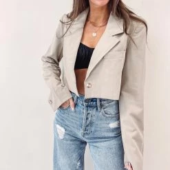 Indie Collection Mandy Cropped Blazer