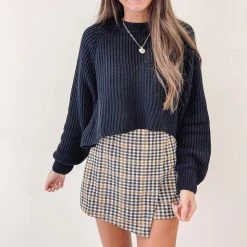 Indie Collection Charlie Plaid Skort New Arrivals