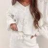 Indie Collection Vacay Collection Pixie Sweater Shorts Set