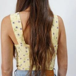 Indie Mae Gladis Wildflower Top Crop Tops