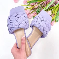 Indie Collection Lavender Woven Sandal New Arrivals