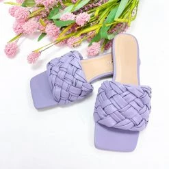 Indie Collection Lavender Woven Sandal New Arrivals
