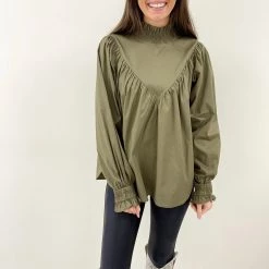 Indie Collection Demi High Neck Top New Arrivals