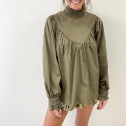 Indie Collection Demi High Neck Top New Arrivals