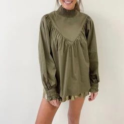 Indie Collection Demi High Neck Top New Arrivals