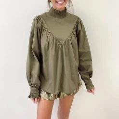 Indie Collection Demi High Neck Top New Arrivals