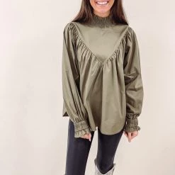 Indie Collection Demi High Neck Top New Arrivals