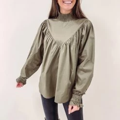 Indie Collection Demi High Neck Top New Arrivals