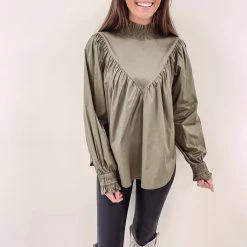 Indie Collection Demi High Neck Top New Arrivals