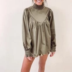 Indie Collection Demi High Neck Top New Arrivals