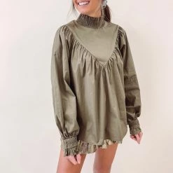 Indie Collection Demi High Neck Top New Arrivals
