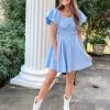 Indie Collection USA Collection Belle Dress - Blue