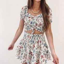 Indie Collection New Arrivals Leigh Smocked Skirt