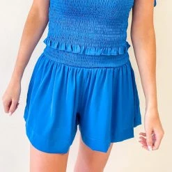 Indie Mae Adair Smocked Shorts (Multiple Colors) USA Collection