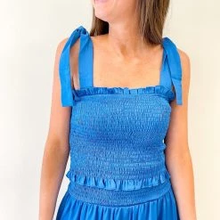 Indie Collection Adair Smocked Top (Multiple Colors) USA Collection