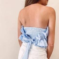 Indie Collection USA Collection Kelly Ruched Top