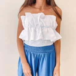 Indie Collection USA Collection Kelly Ruched Top