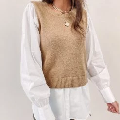 Indie Collection Amy Sweater Button Up New Arrivals