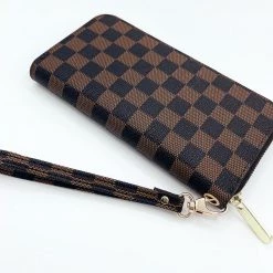 Indie Mae Checkered Wallet