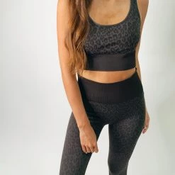 Indie Mae Seamless Leopard Set Clothes