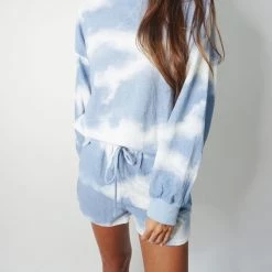 Indie Mae Cotton Candy Lounge Shorts Sets