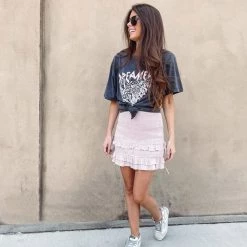 Indie Collection Lori Smocked Skirt