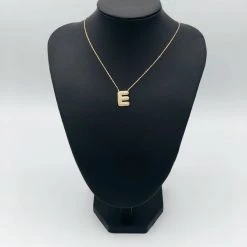 Indie Mae Jewelry Crystal Initial Necklace