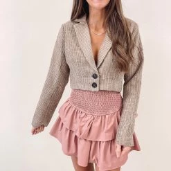 Indie Collection Karlee Tweed Blazer