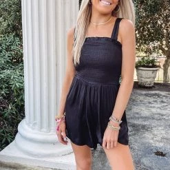 Indie Collection Adair Romper - Black