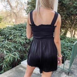 Indie Collection Adair Romper - Black