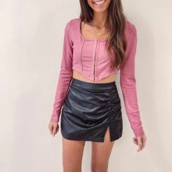 Indie Collection Gracie Crop Top New Arrivals