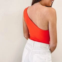 Indie Collection Tops Malibu Bodysuit - Red